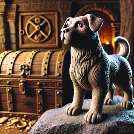 نماد سگ در گنج یابی