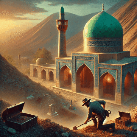 دفینه امام زاده کجاست