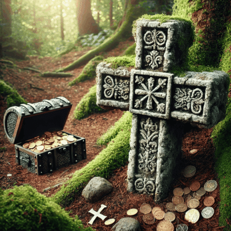 صلیب در دفینه‌یابی