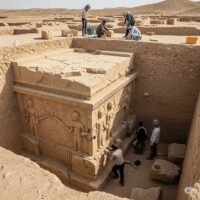 موقعیت جغرافیایی گورستانهای اشکانی در ایران