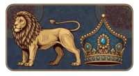 نماد شمشیر و شیر در دفینه پادشاهی