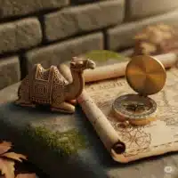 علائم فرعی کنار نشانه شتر نشسته