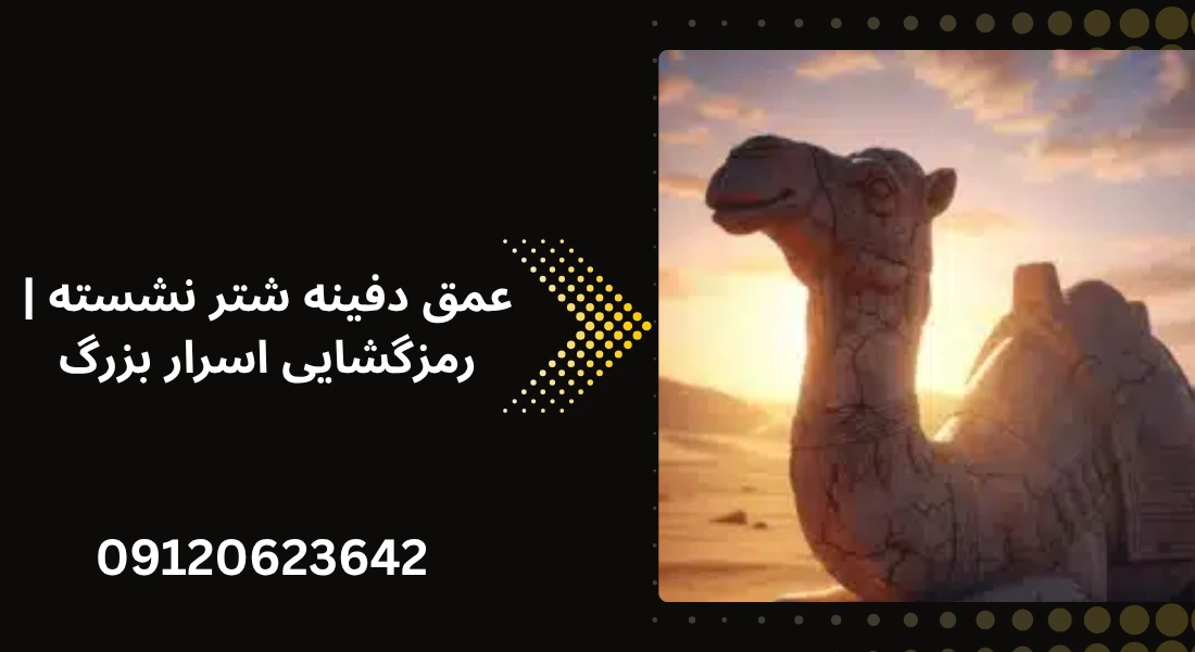 عمق دفینه شتر نشسته رمزگشایی اسرار بزرگ دفینه‌یابی ایران