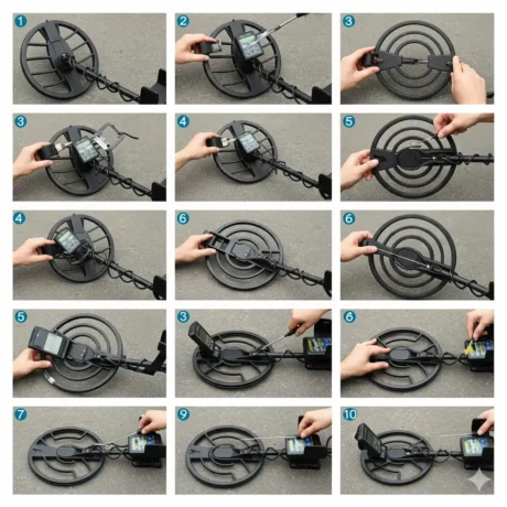 آموزش کار با فلزیاب GPX 5000 در حالت روشن