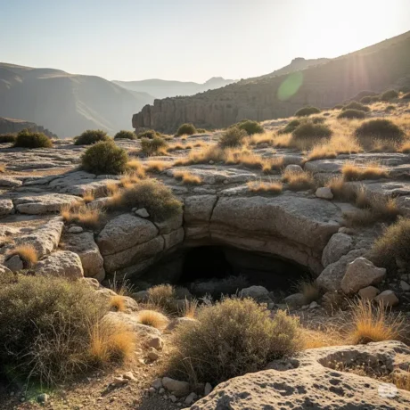 هواکش سنگی طبیعی در گنج‌یابی منطقه زاگرس ایران