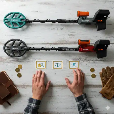 مقایسه فلزیاب های نوکتا