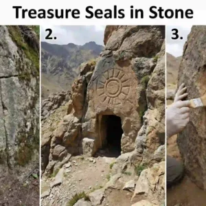 پلمپ گنج داخل سنگ