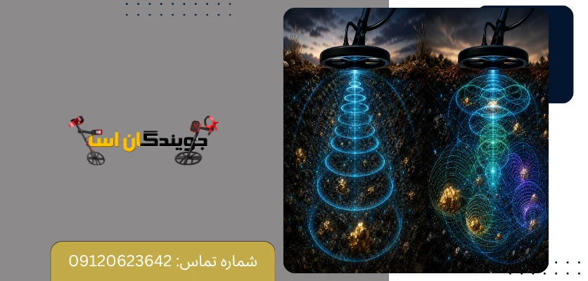 مقایسه دو فناوری فلزیاب